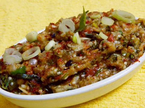 Baingan Ka Bharta – Serviervorschlag