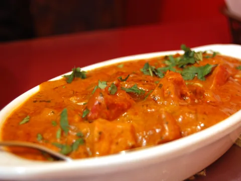 Butter Chicken – Serviervorschlag