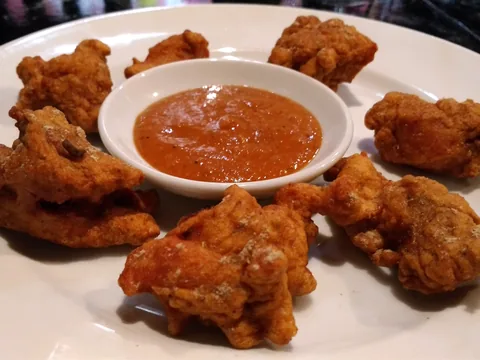Chicken Pakora – Serviervorschlag