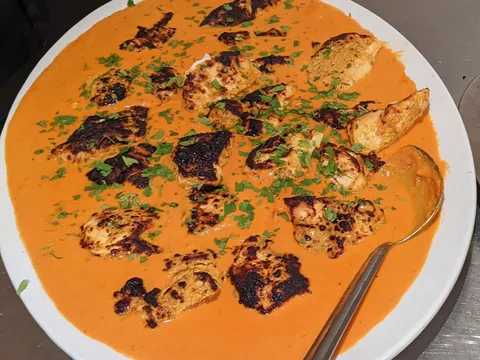 Chicken Tikka Masala – Serviervorschlag