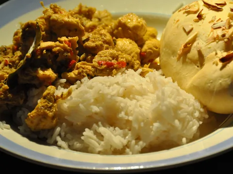 Chicken Vindaloo – Serviervorschlag