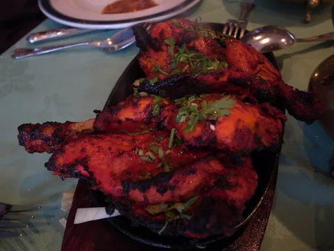 Tandoori Chicken – Serviervorschlag